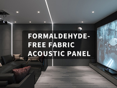 E1등급 친환경 직물 음향 패널 단독 25mm 50mm 두께
