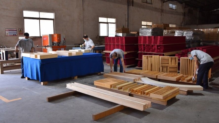 Guangzhou Wuyang Yiguan Acoustic Materials Co., Ltd. 제조업체 생산 라인