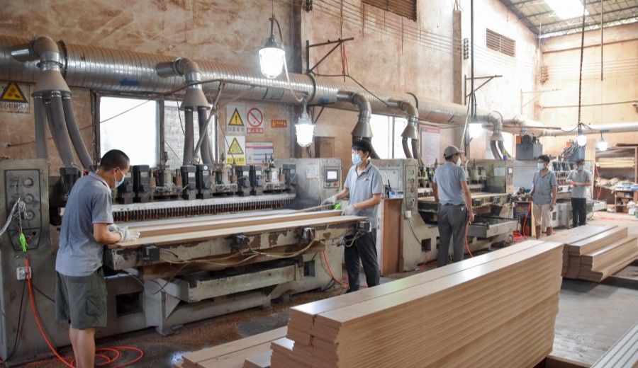 Guangzhou Wuyang Yiguan Acoustic Materials Co., Ltd. 제조업체 생산 라인