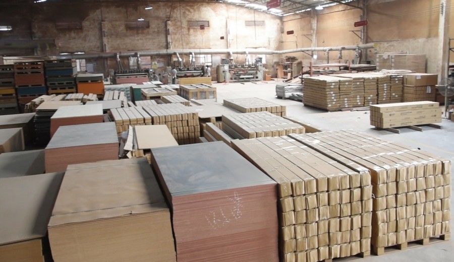Guangzhou Wuyang Yiguan Acoustic Materials Co., Ltd. 제조업체 생산 라인