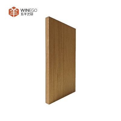 High Performance Micro-perforated Acoustic Panel With Veneer Finish For Studios