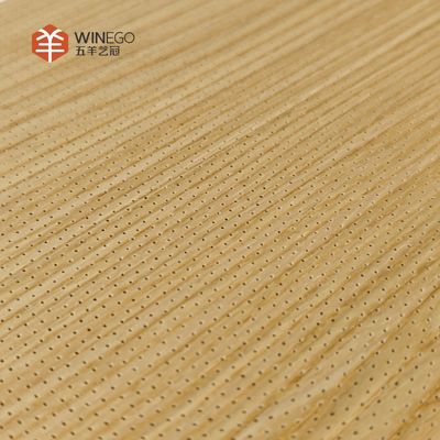 High Performance Micro-perforated Acoustic Panel With Veneer Finish For Studios