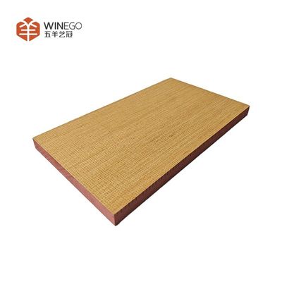 Micro-perforated Acoustic Board With Decorative Veneer For Office And Conference Room