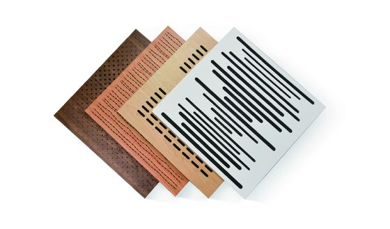 12mm 15mm Decorative Acoustic Artistic Sound Panels for Ceiling And Wall High NRC 소음 장르의 장식용 음향 패널