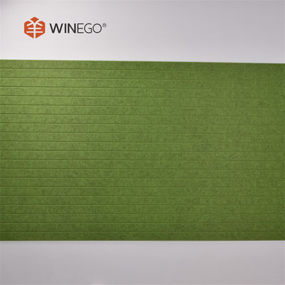소음 억제 평면 폴리에스터 어쿠스틱 패널 2440mmx1220mm BS476-7 통과