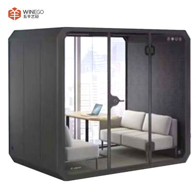ECO 친화적 6인칭 음향 부스, 휴대용 사운드 차단실 사무실