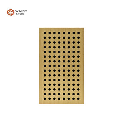 영화관 벽 및 천장 방음을 위한 방염 천공 흡음 패널